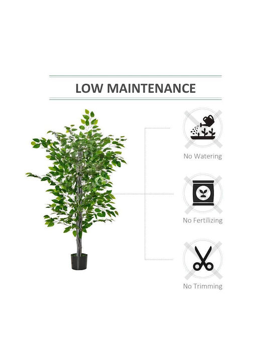 Plantă Artificială în Ghiveci Green 135cm