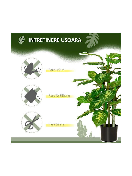 Künstliche Pflanze im Topf Grün 95cm