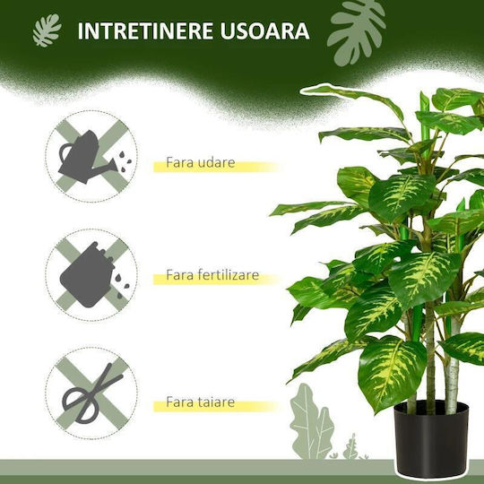 Изкуствено растение в саксия Green 95см