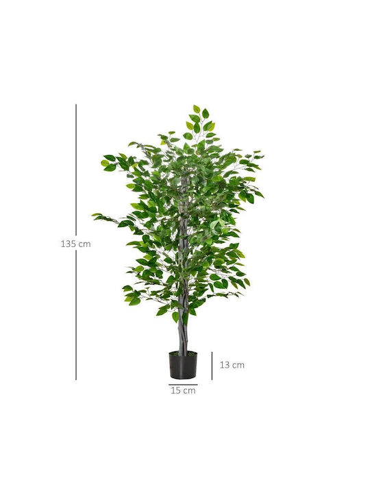 Plantă Artificială în Ghiveci Green 135cm