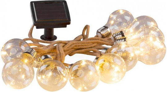 Solar Garland Strend Pro String Type 10 Led Bulbs 3.8 M