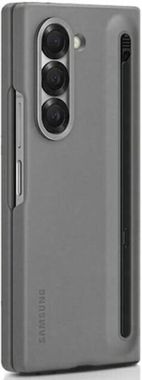 Samsung Umschlag Rückseite Silikon Gray (Galaxy Z Fold6)