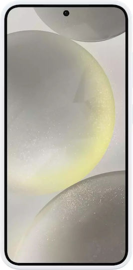 Samsung Back Cover Σιλικόνης Λευκό (Galaxy S24+)