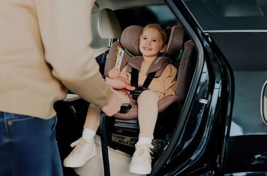 Lionelo Harmony Baby Car Seat i-Size with Isofix Pink Mauve Bamboo 0-36 kg