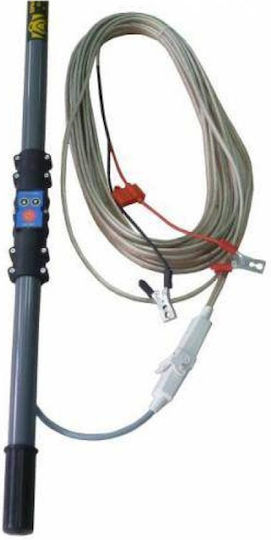 Spacesonic Atrax Electric 4 Olivenernter Batterie 12V 750W Typ Harke mit Stange 3.4m und Gewicht 2.3kg
