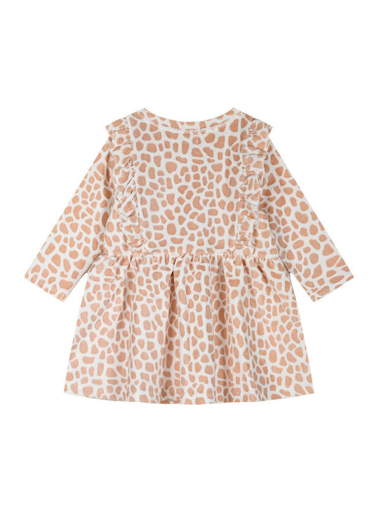 Girls Dress Long Sleeve Velvet Multicolour