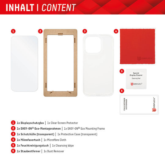 Displex Real Glass Gehärtetes Glas (Samsung A55 5G)