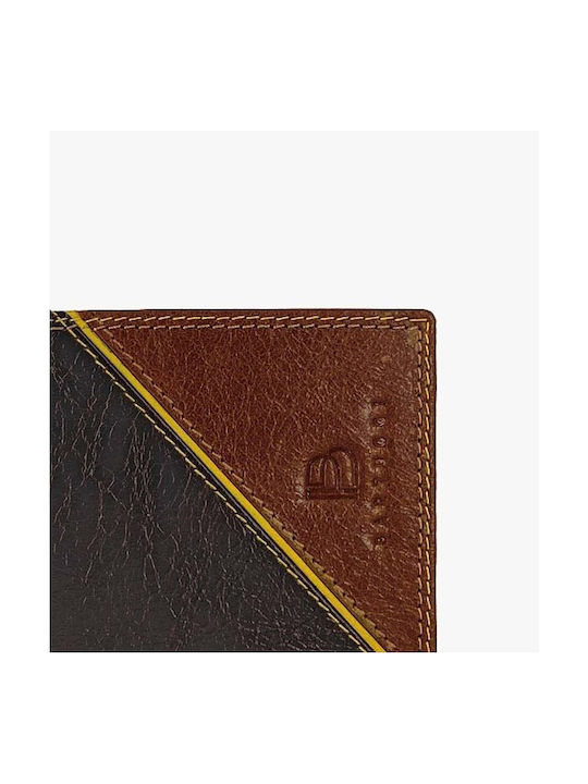 Bartuggi Men's Leather Wallet Black/Brown