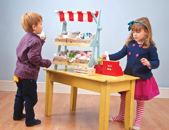 Le Toy Van Wooden Market for 3+ Years 64 cm