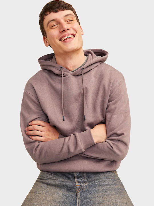 Sweatshirt with Hood Dusty Pink