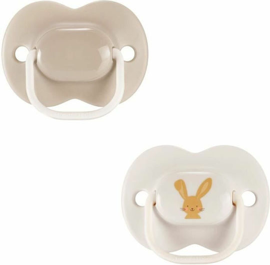 Tommee Tippee Silicone Pacifiers Green - Blue for 6-18 months 2 Pieces