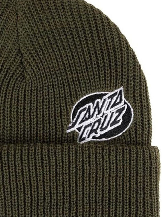 Santa Cruz Beanie Unisex Căciulă Tricotat în culoarea Verde