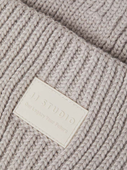 Jack & Jones Beanie Beanie Knitted in Gray color