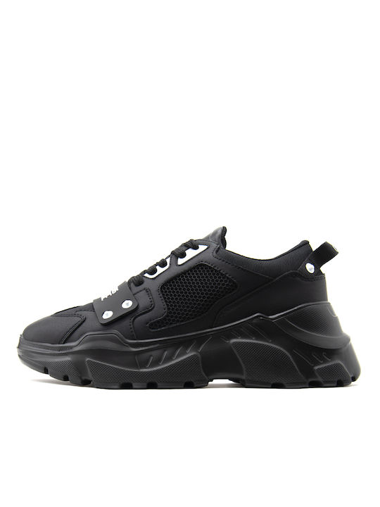 Versace Fondo Speedtrack Dis Ανδρικά Chunky Sneakers Λευκο- Μαυρο