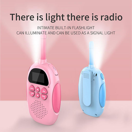 Walkie Talkie Kdc-0005 Pink Blue