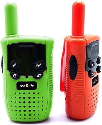 Spy Toy 100 Walkie Talkie Set Orange