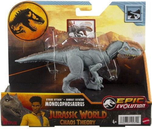 Action Figure Jurassic World Dinosaur Strike Attack Monolophosaurus