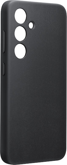 Samsung Back Cover Δερμάτινο Μαύρο (Samsung S24+)