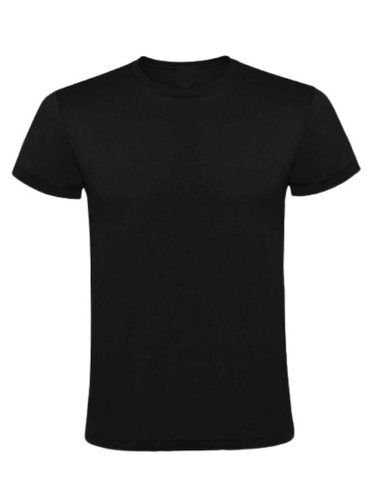 Per Mia Donna Men's Short Sleeve Undershirts Black 3Pack