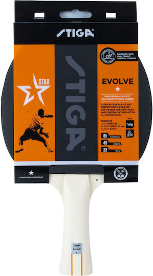 Stiga Evolve Ρακέτα Ping Pong για Αρχάριους Παίκτες