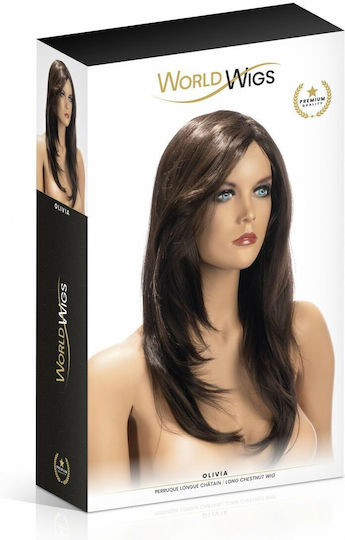 World Wigs Perucă Șaten