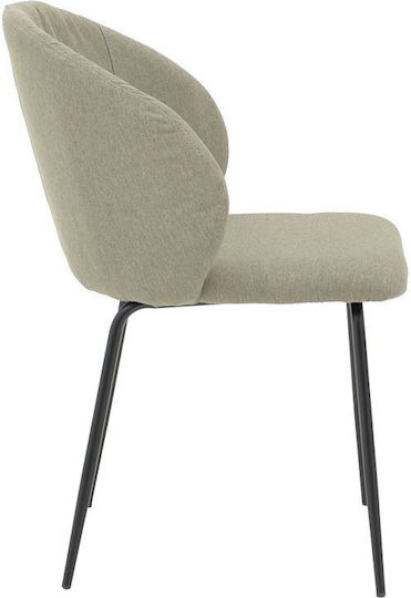 Olympian Столички Трапезария с платнена облицовка Grey-beige 1бр 50x55x83бр