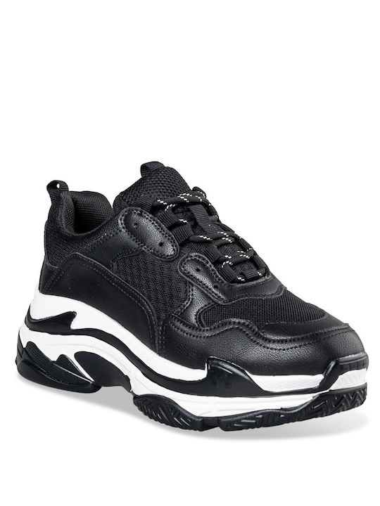 Envie Shoes Femei Chunky Sneakers Negre