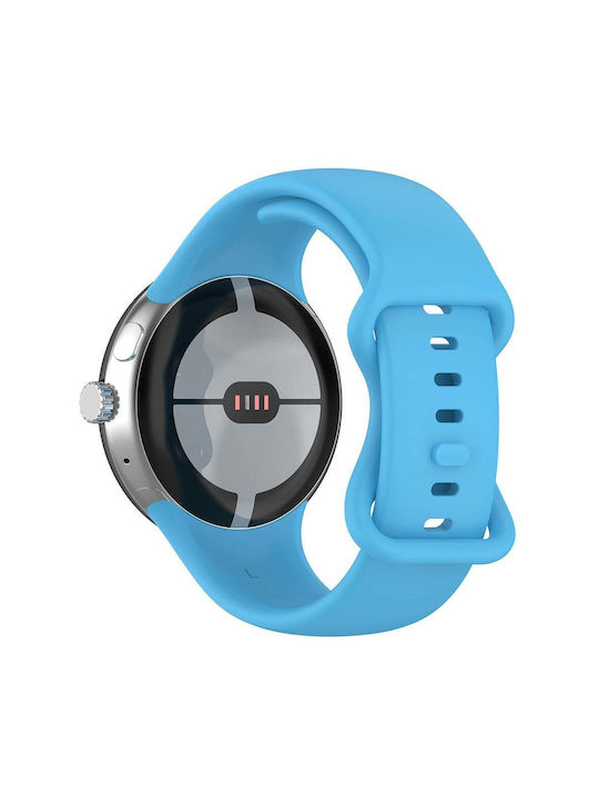 Techsuit Strap Silicone Light Blue (Google Pixel Watch 1 / 2 / 3 41mm)