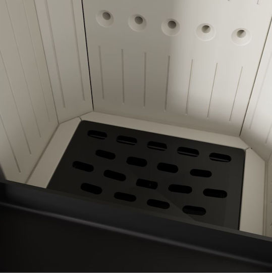 Kratki ERIK WS Ceramică Soba pe lemne 5.5kW White Satin