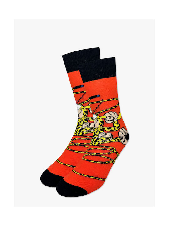 Sox Cotton Sock Marsupilami Designs Orange