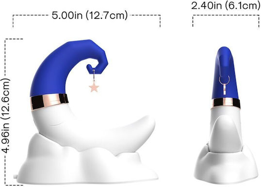 Armony Mini Vibrator G-Spot 13cm Albastru