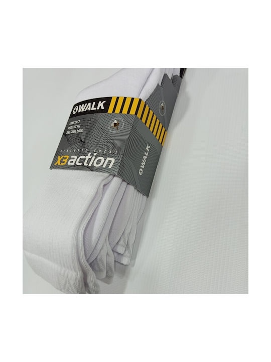 Walk Socks WHITE 3Pack