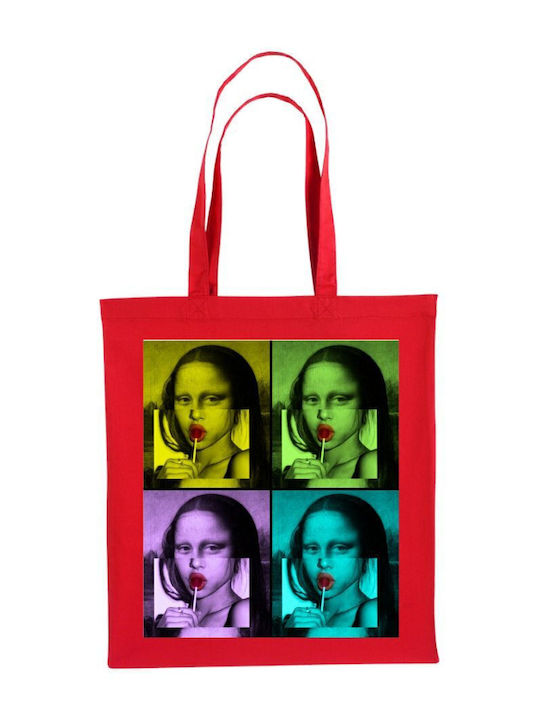TKT Cotton Shopping Bag in Turquoise color