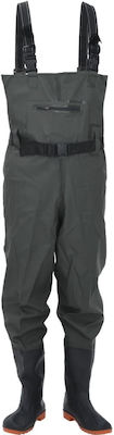 Swimming Chest Waders Boots Belt Dark Green Size 39 4016991 Green