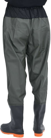 Waist Waders Boots Dark Green Size 40 4017010 Green