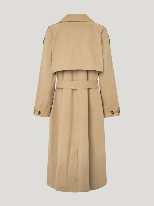 Bianca Damen Beige Trenchcoat
