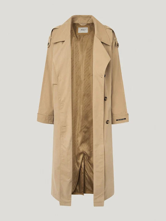 Bianca Damen Beige Trenchcoat