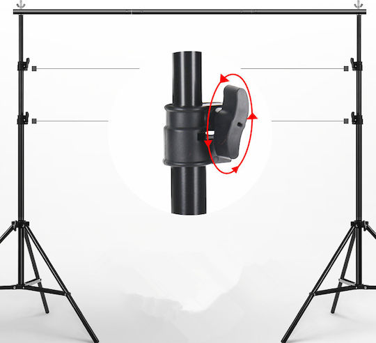 Refutuna Sistem De Suport Și Fundal Fotografic 2m*3m Bază Pentru Studio