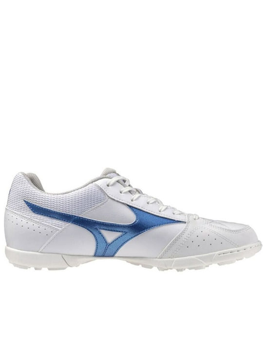 Mizuno TF Low Football Shoes with Molded Cleats White