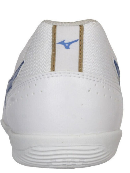 Mizuno Mrl Sala Club Pantofi de Fotbal de futsal Albe