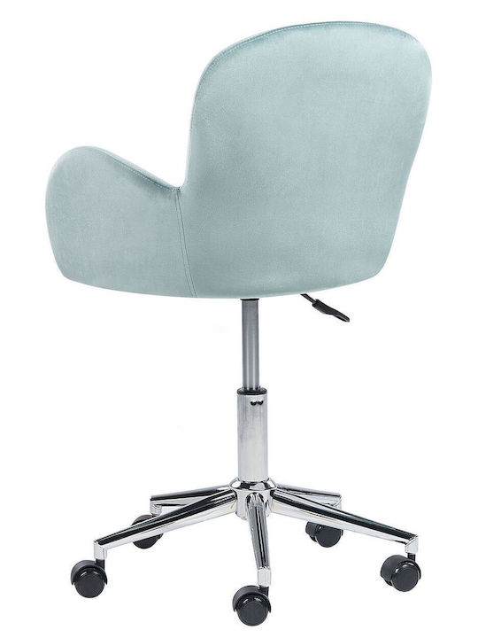 Beliani Office Chair with Fixed Arms Mint