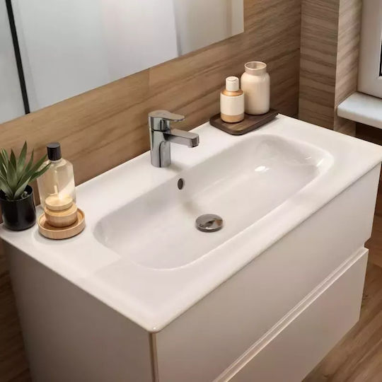 Ideal Standard Waschtisch mit Waschbecken White Glossy