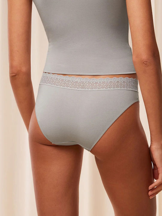 Feel Modal Tai Women's Slip Silent Grey
