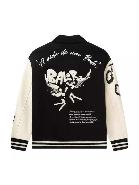 Collegejacke Jacke Jet Black