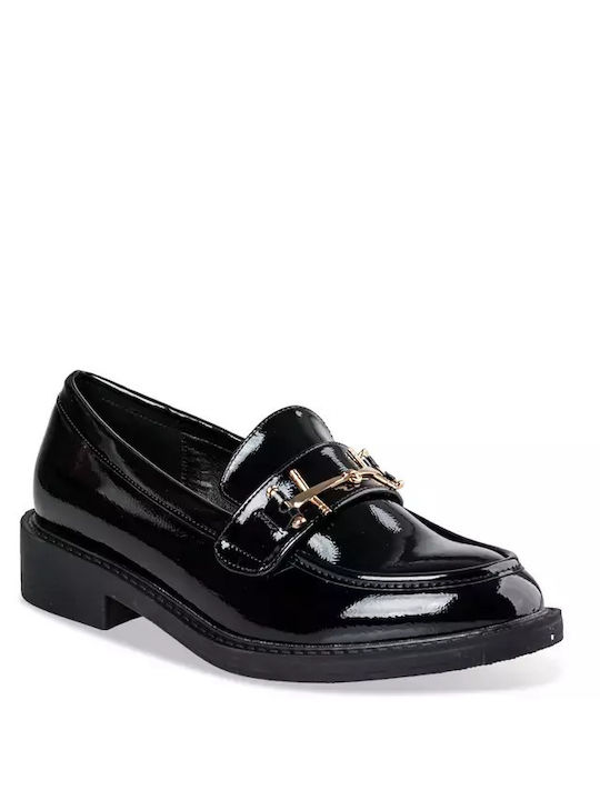 Envie Shoes Damen Loafers in Schwarz Farbe