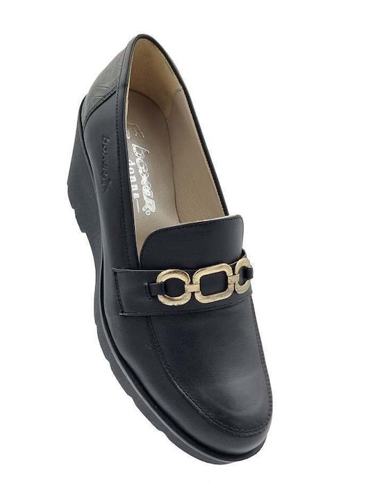 Mocasini dama în culoarea Negru