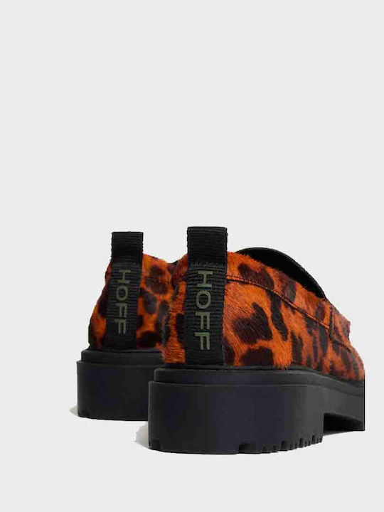 Damen Loafers in Orange Farbe
