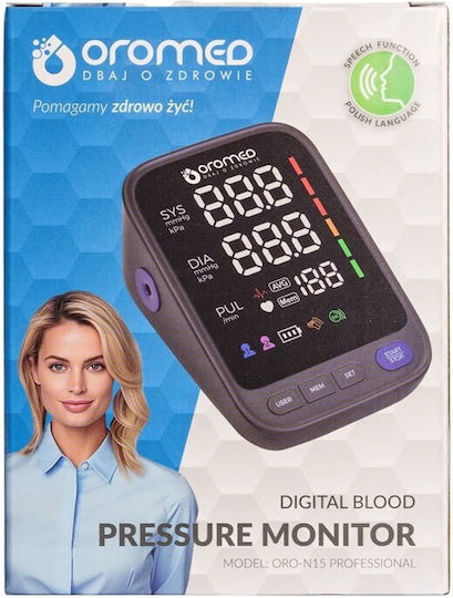 Oromed Oro-n15 Professional Arm Blood Pressure Monitor