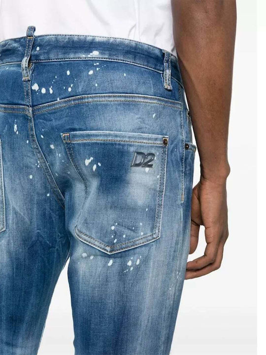 Dsquared2 Herren Jeanshose in Skinny Fit Blau