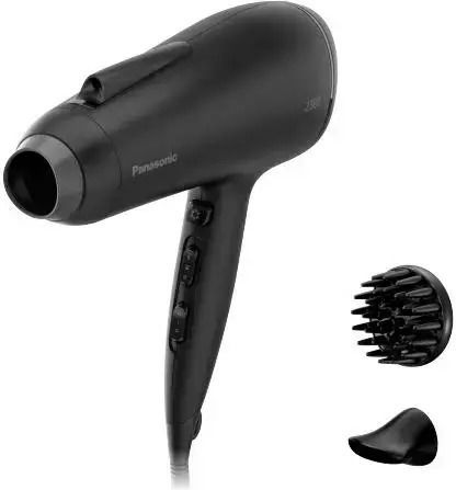 Uscător de păr Panasonic Eh-ne87-k825 Ionizare Difuzor Aer Rece 1800W 2 Trepte de Viteză 3 Niveluri de Temperatură